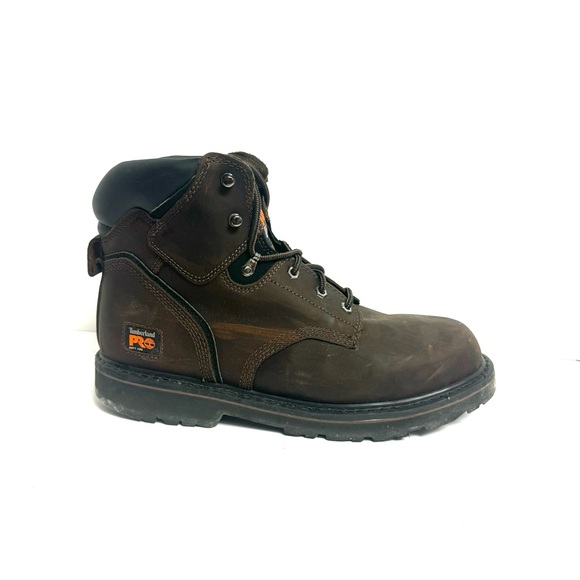 Timberland Pro Mens Pit Boss Soft Toe Work Boot Brown Size 13 M